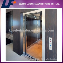 Ascenseur de luxe utilisé pour la villa, ascenseur à la maison, ascenseur de la villa